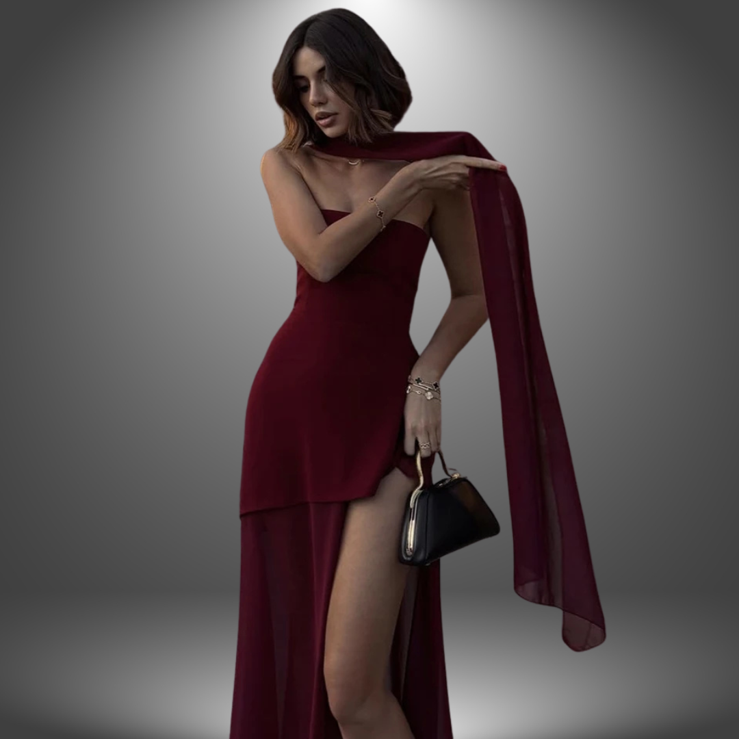 Bianca | Elegantes Abendkleid Handgefertigt