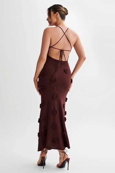 Bloom Knit | Maxi Kleid