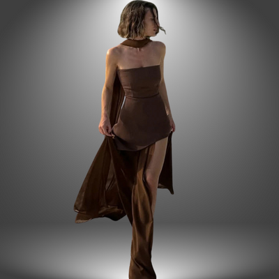 Bianca | Elegantes Abendkleid Handgefertigt