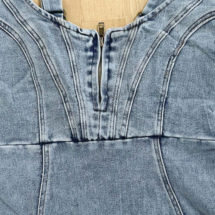 Casual Chic Denim | Midi Kleid