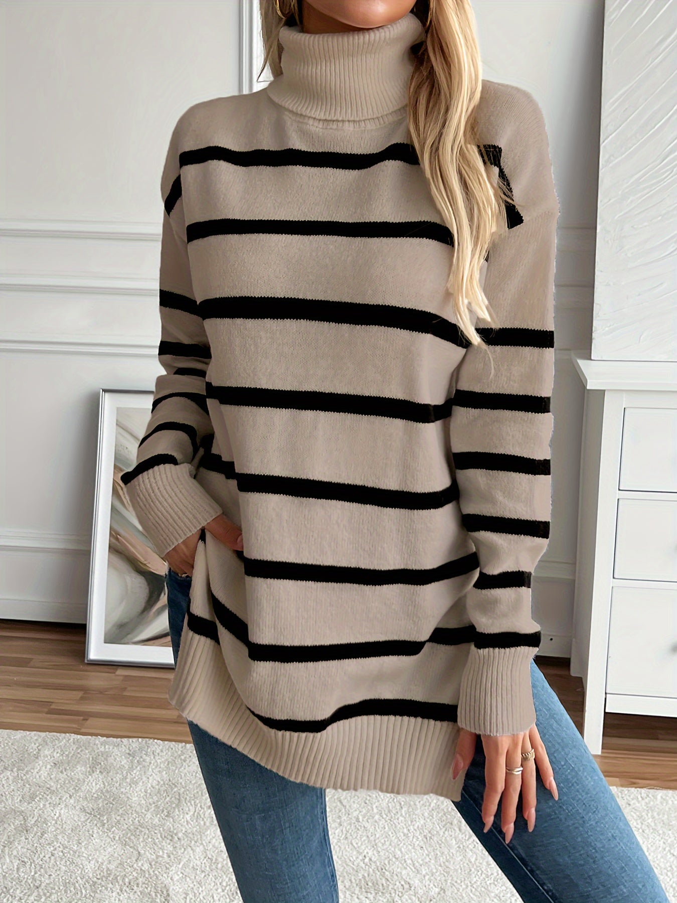 Maura | Gestreifter Pullover