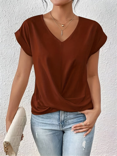 Sofia™ – T-Shirt Casual mit Herz-Ausschnitt