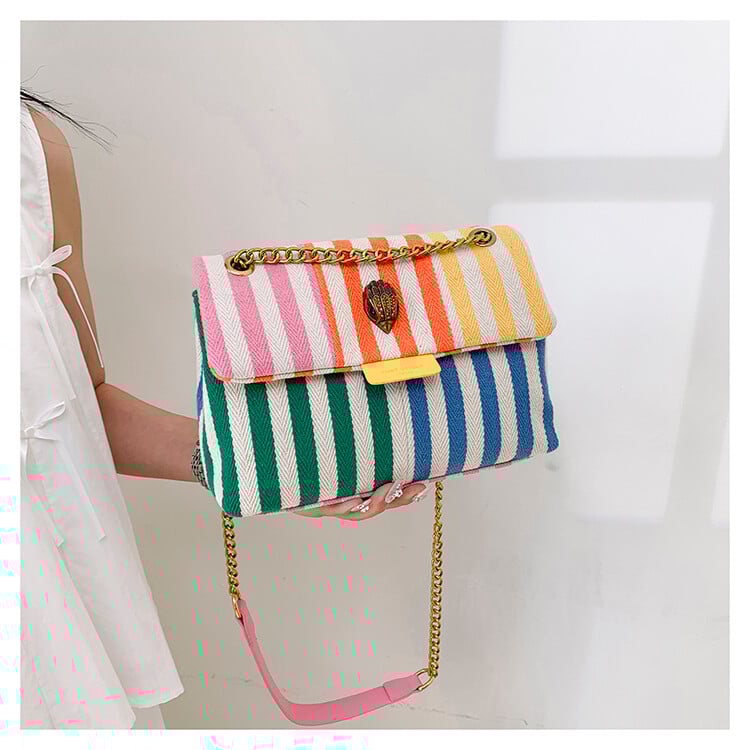 Sunberry | Regenbogen Schultertasche