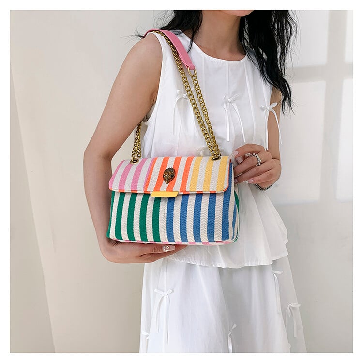 Sunberry | Regenbogen Schultertasche