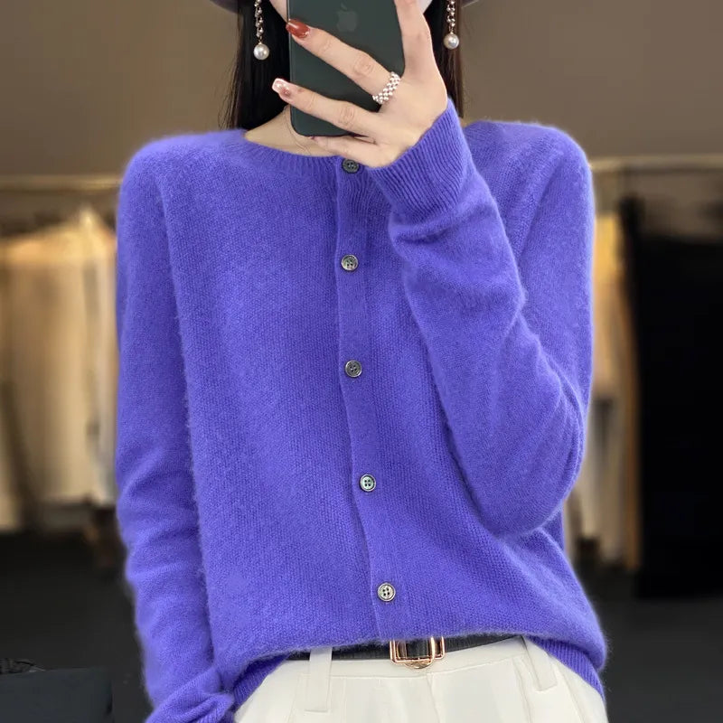 Mirella | Bequemer Cardigan mit Knöpfen