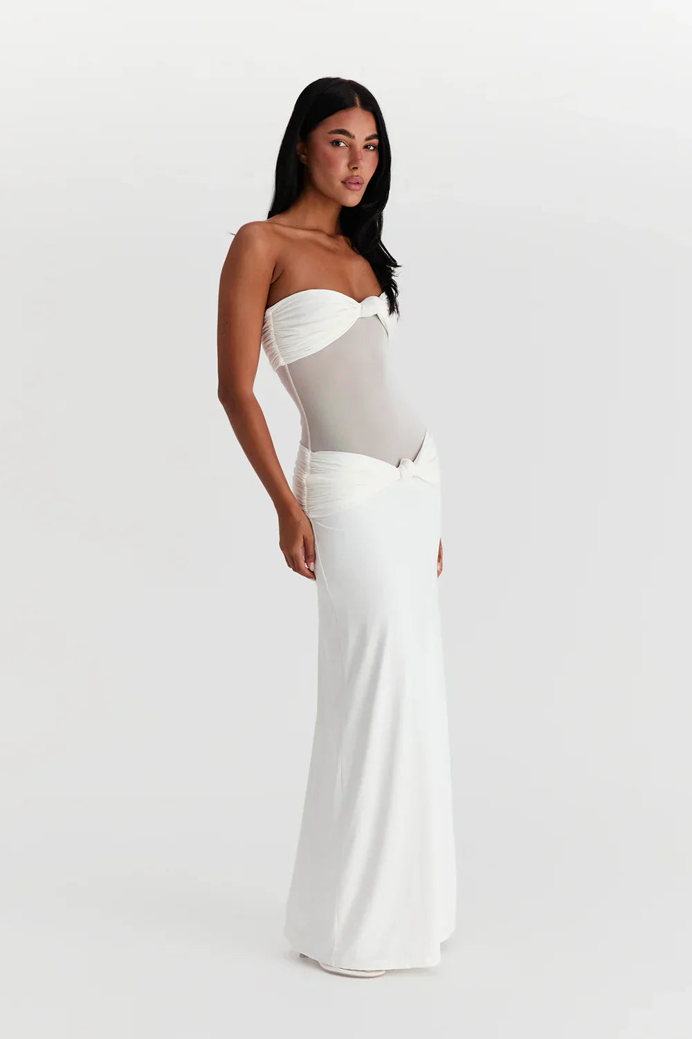 Soraya | Mesh Maxikleid
