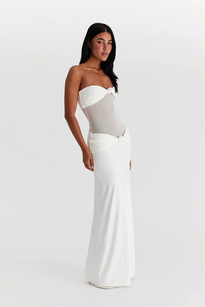 Soraya | Mesh Maxikleid