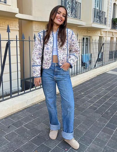 Fleur Gequiltete Jacke | Tussenjas