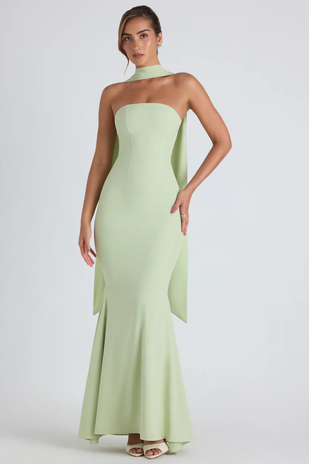 Slimline Fishtail | Maxi Kleid