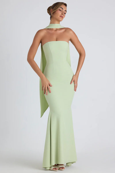 Slimline Fishtail | Maxi Kleid