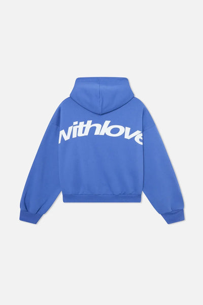 Withlove | Oversized Hoodie mit Statement-Backprint