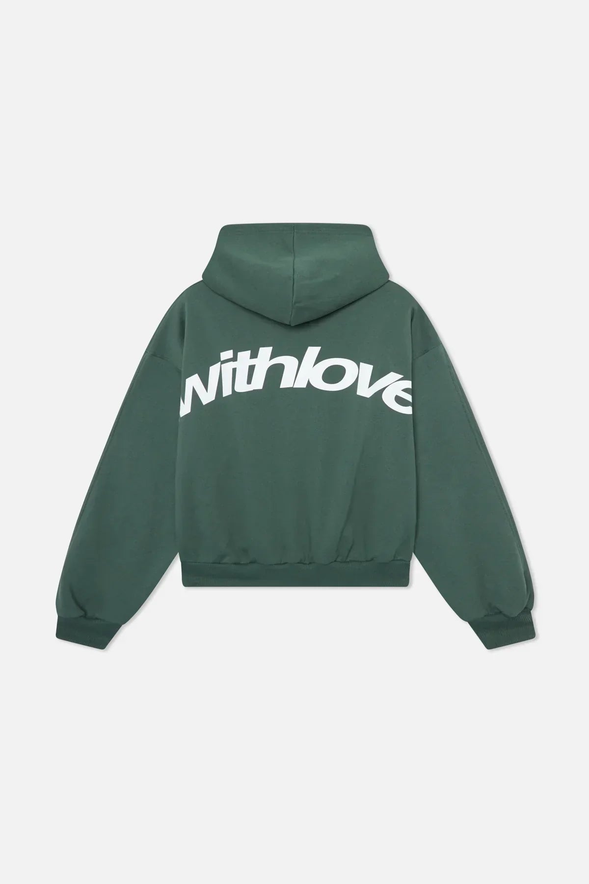 Withlove | Oversized Hoodie mit Statement-Backprint