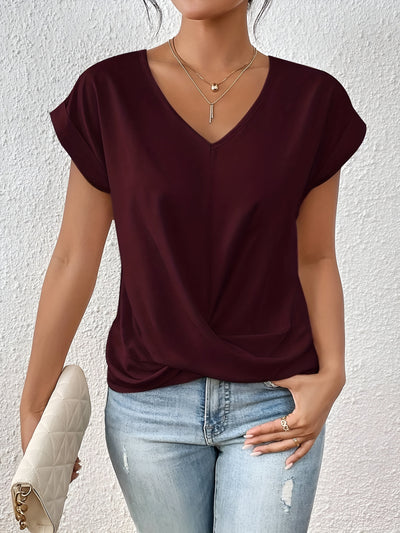 Sofia™ – T-Shirt Casual mit Herz-Ausschnitt