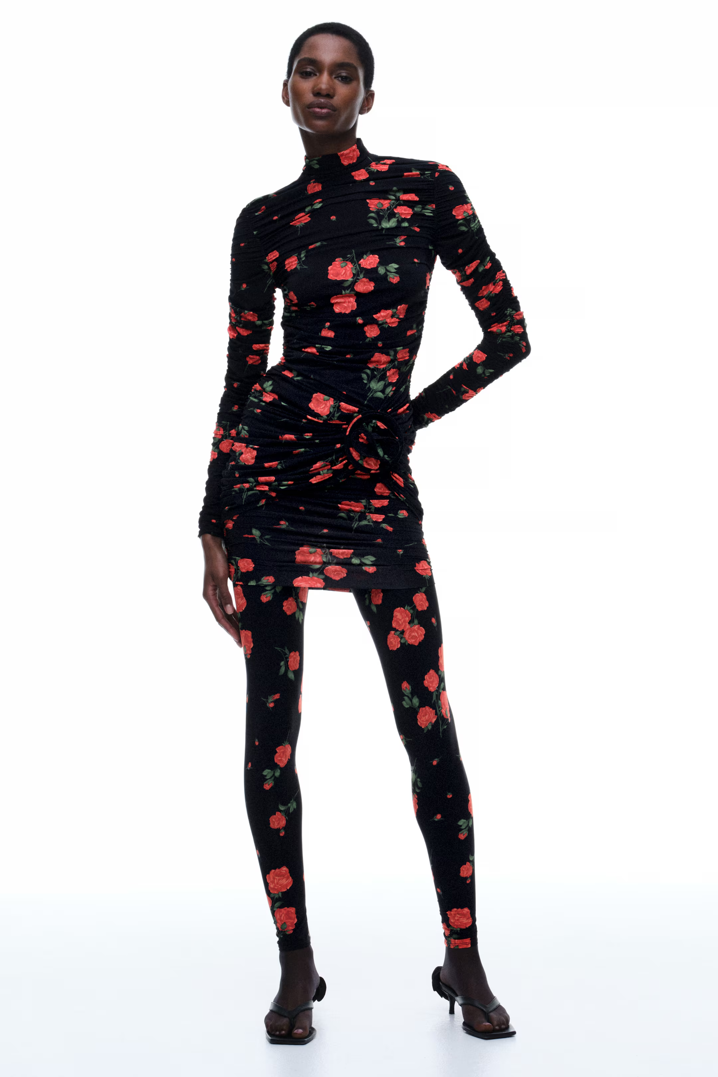 Roselyn | Drapiertes Minikleid