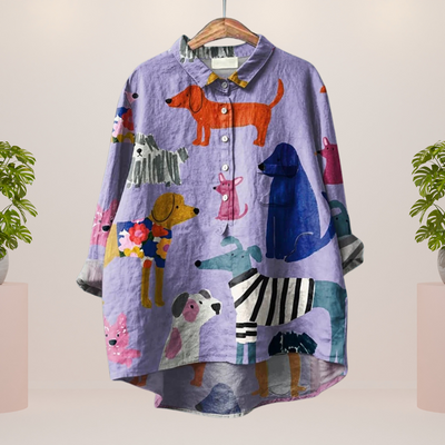 Freya™ | Modisches Künstler-T-Shirt