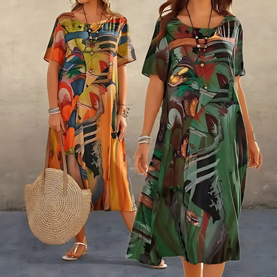 Filomena™ | Bequemes Blumenkleid