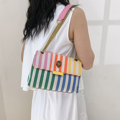 Sunberry | Regenbogen Schultertasche