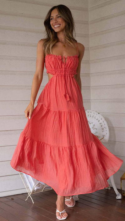 Tropical Breeze | Midi Kleid