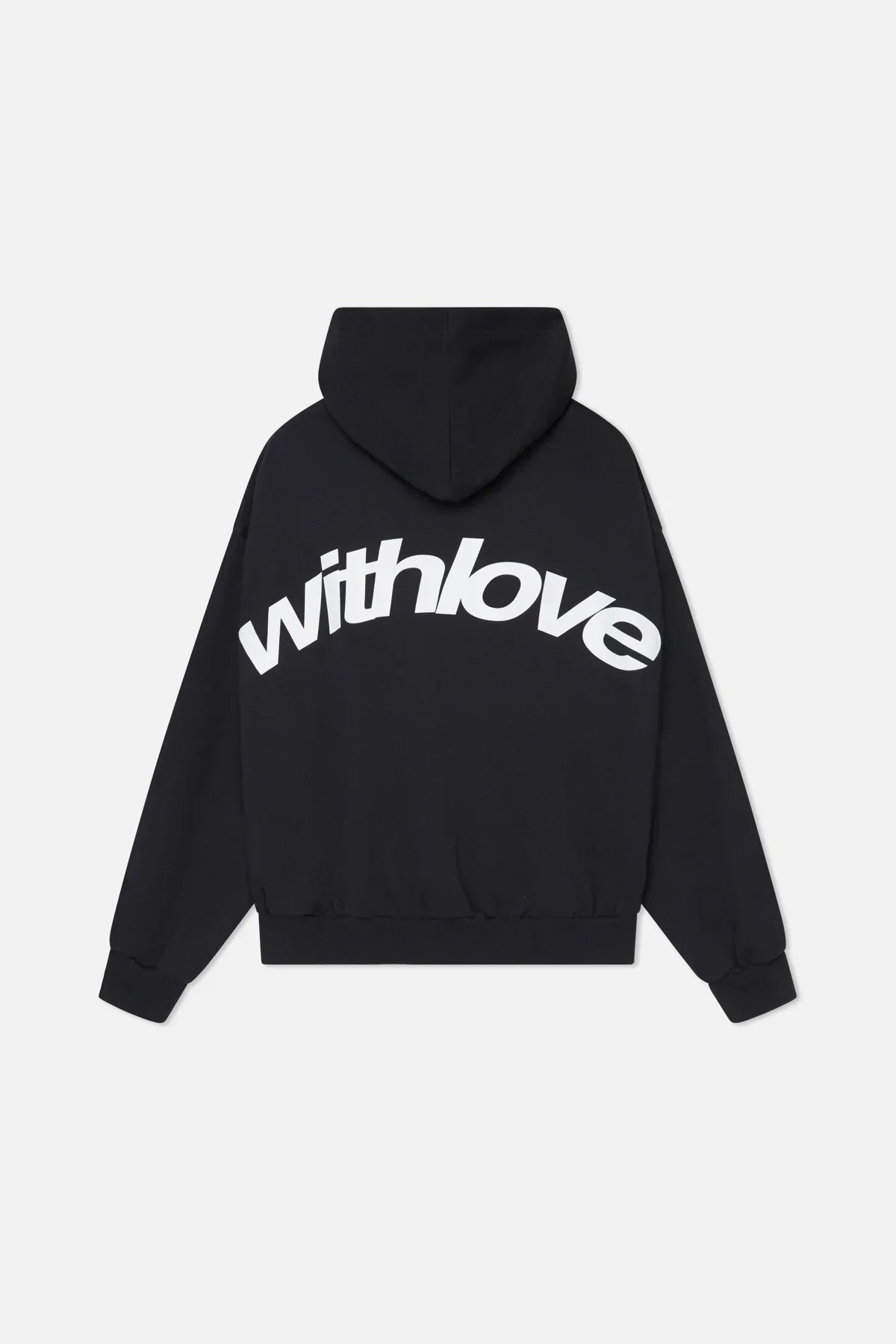 Withlove | Oversized Hoodie mit Statement-Backprint