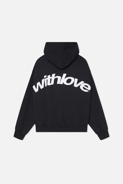 Withlove | Oversized Hoodie mit Statement-Backprint