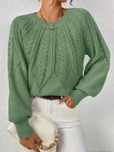 Agnese | Schicker Pullover mit Zopfmuster