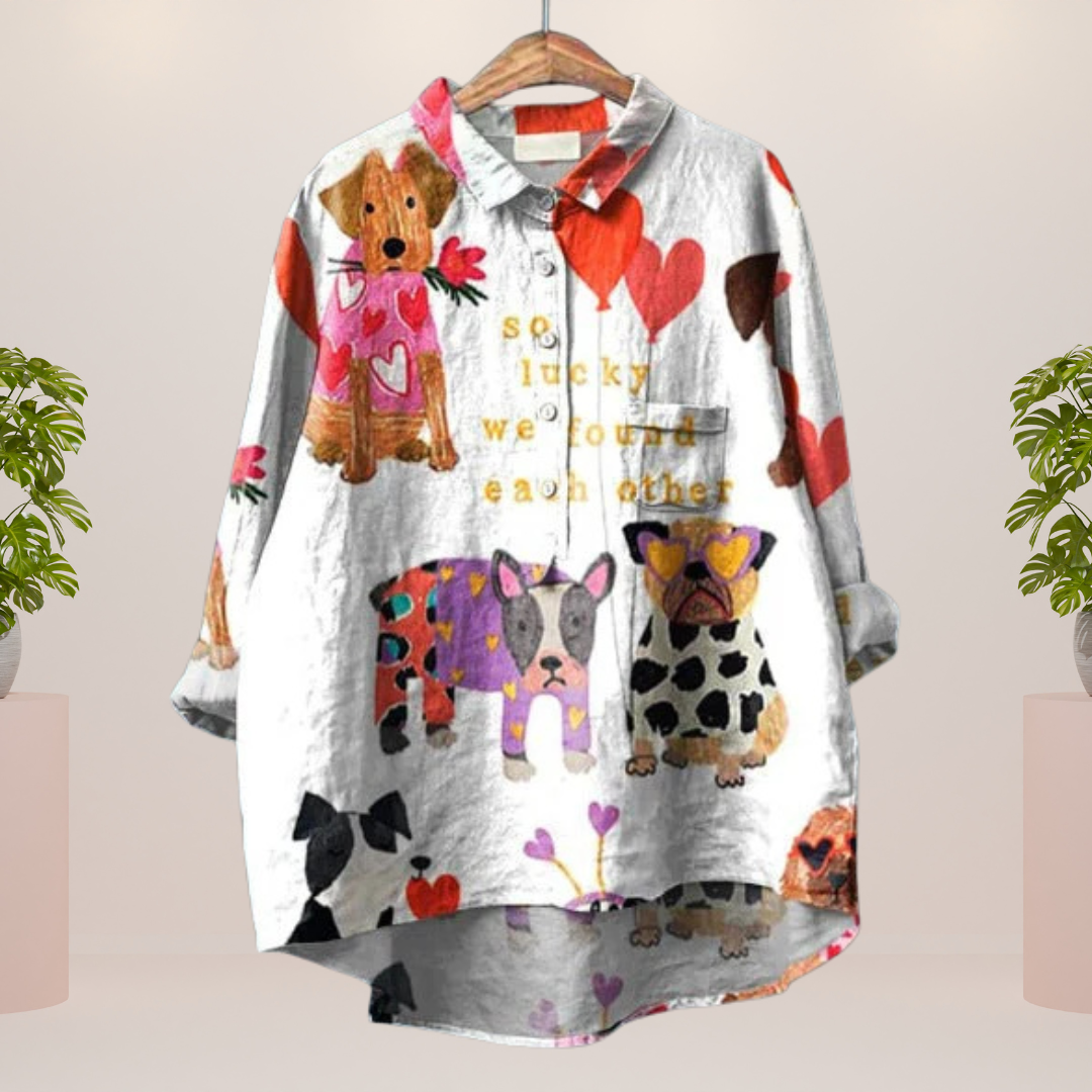 Freya™ | Modisches Künstler-T-Shirt