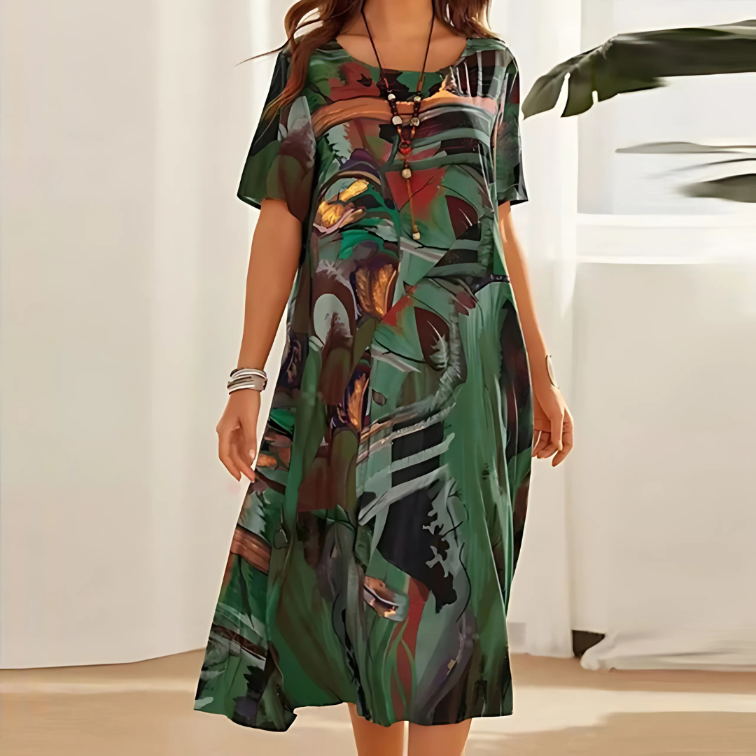 Filomena™ | Bequemes Blumenkleid
