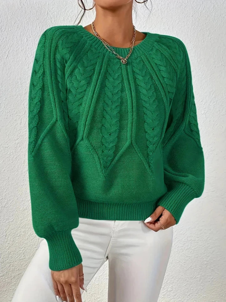 Agnese | Schicker Pullover mit Zopfmuster
