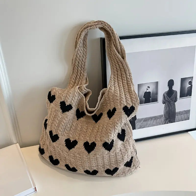 HeartKnit | Schultertasche