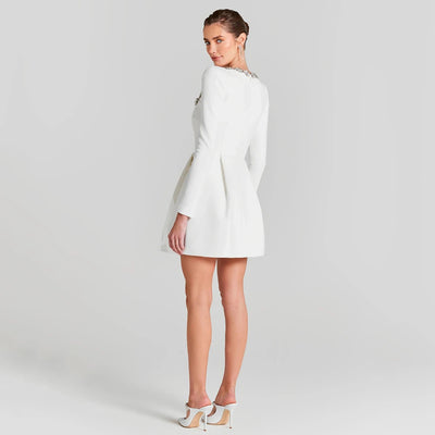 Barbara™ | Mini Kleid aus Samt