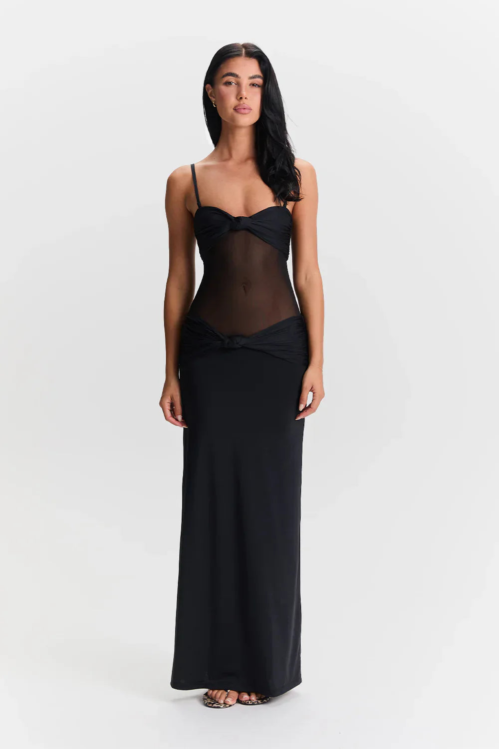 Soraya | Mesh Maxikleid