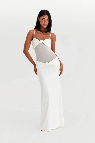 Soraya | Mesh Maxikleid