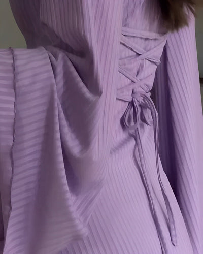 Elegantes Maxikleid aus Strick