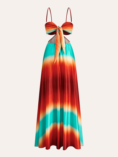 Soleina | Bunte Maxi-Kleid