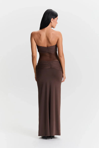 Soraya | Mesh Maxikleid