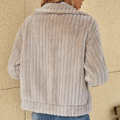 Teresa | Plüsch-Cardigan