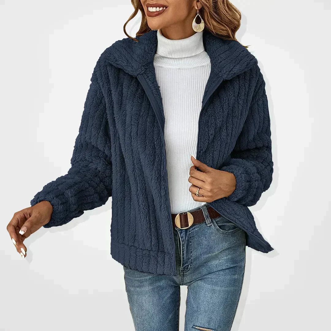 Teresa | Plüsch-Cardigan