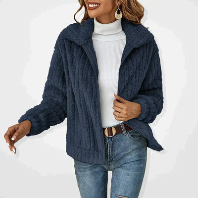 Teresa | Plüsch-Cardigan