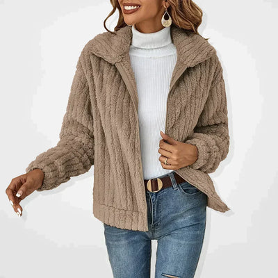 Teresa | Plüsch-Cardigan