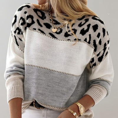 Cheyenne™ | Freizeitpullover mit Leopardenmuster