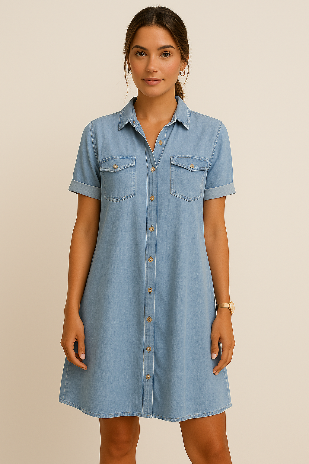 Claire™ | Denimkleid