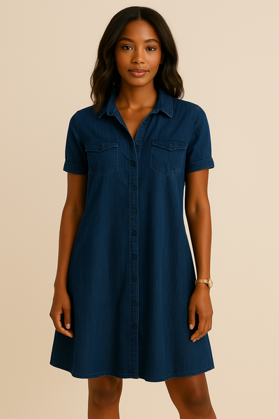 Claire™ | Denimkleid