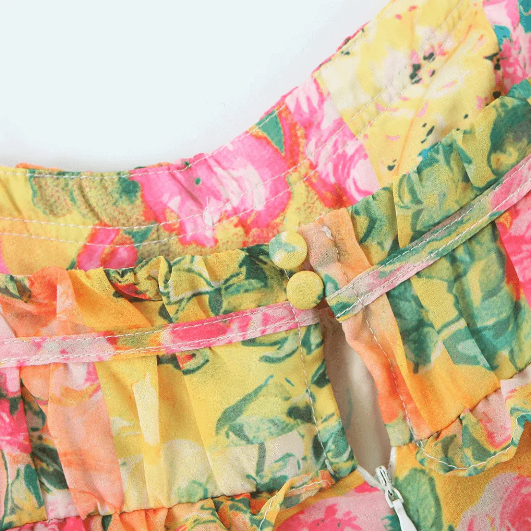ColorSplash Chic | Mini Kleid