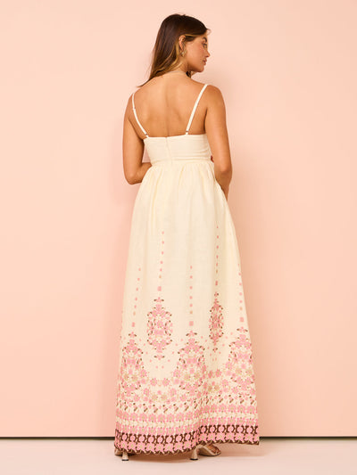 Akalia | Romantisches Maxi-Kleid