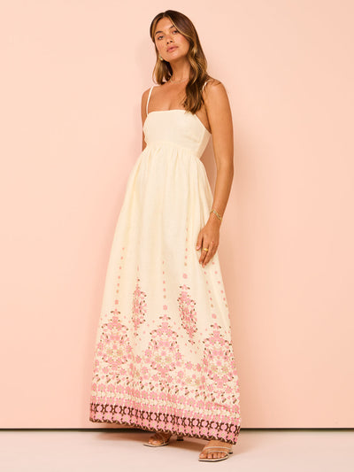 Akalia | Romantisches Maxi-Kleid