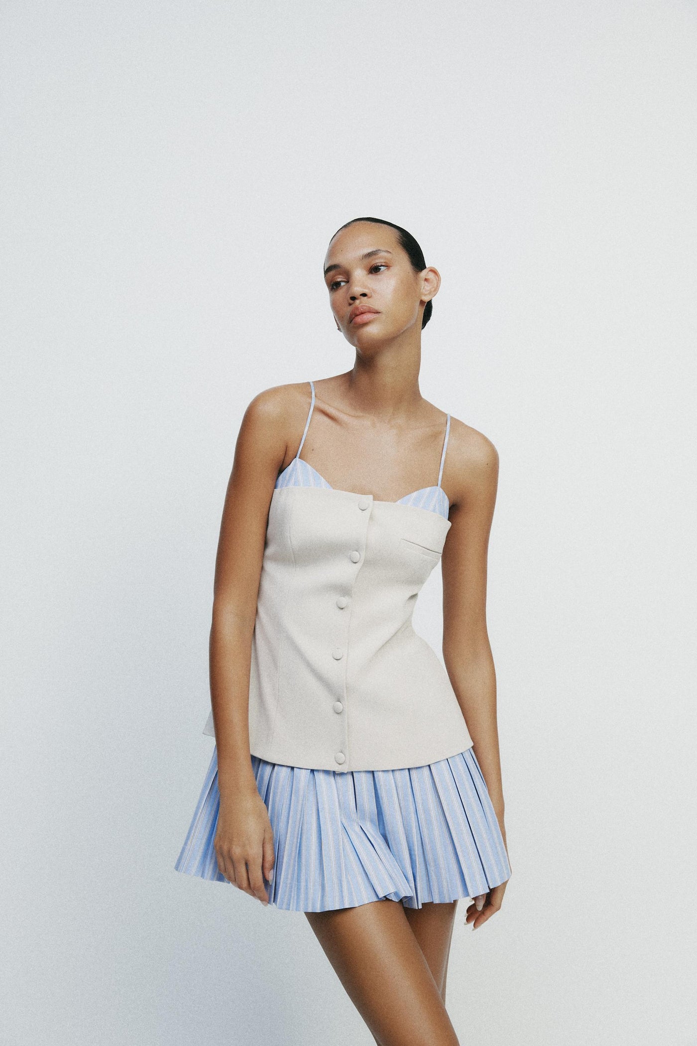 Colette Falten| Mini Kleid