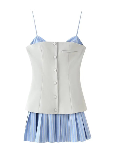 Colette Plissee | Mini Kleid