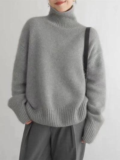 Juliette™ | Pullover mit hohem Kragen