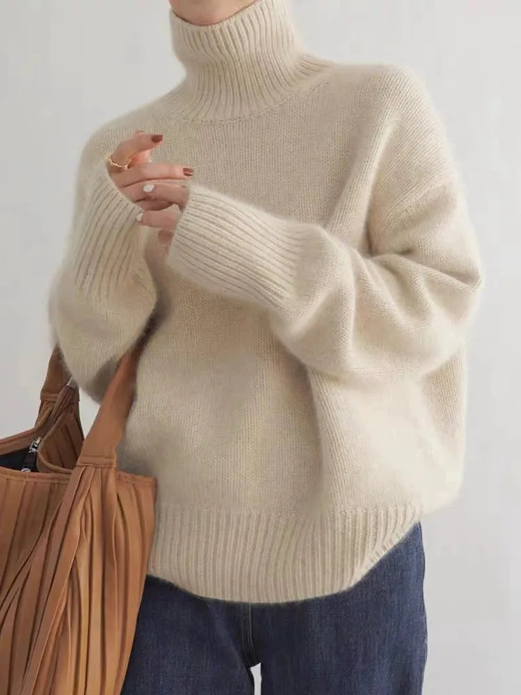 Juliette™ | Pullover mit hohem Kragen