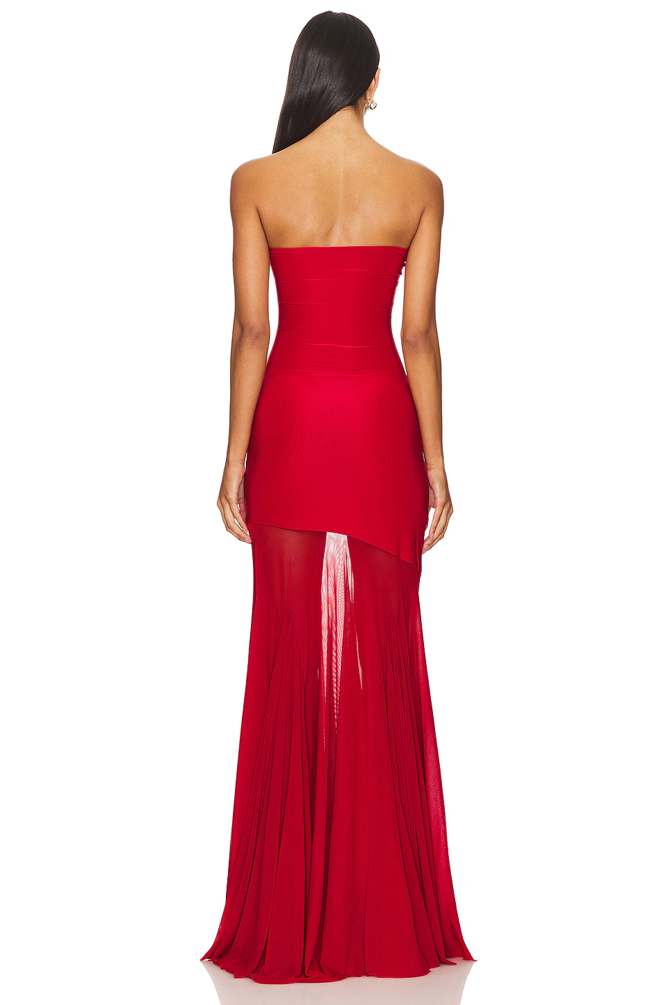 Aveline | Strapless Glamour Kleid mit Tüllrock